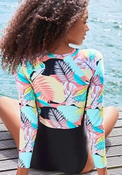 Active By Lascana Badpak Layne Met Lange Mouwen, Ideaal Voor Sup 20 Active By Lascana Badpak Layne Met Lange Mouwen, Ideaal Voor Sup -Dames Winkel active by lascana badpak layne met lange mouwen ideaal voor sup multicolor 6