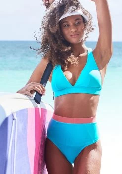 Active By Lascana Highwaist-bikinibroekje Layne Met Contrastkleurige Band -Dames Winkel active by lascana highwaist bikinibroekje janni met contrastkleurige boord blauw 5
