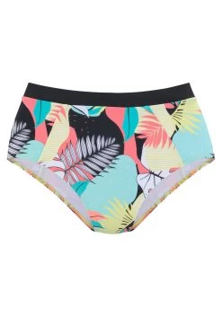 Dames Winkel -Dames Winkel active by lascana highwaist bikinibroekje layne met contrastkleurige band multicolor 2