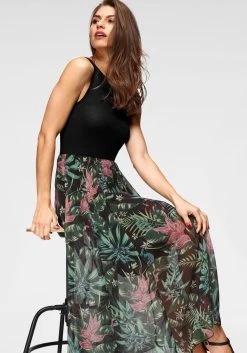 Vero Moda Short VMZELDA HW LOOSE SHORTS NOOS 31 Vero Moda Short VMZELDA HW LOOSE SHORTS NOOS -Dames Winkel aniston selected zomerjurk met veelkleurige rok zwart