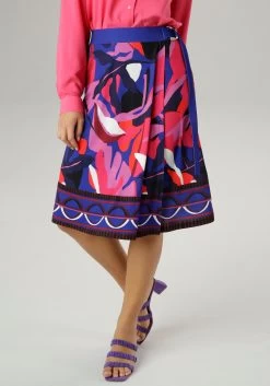 Vivance T-shirt Met Modieuze Frontprint 'bonjour' (set, 2-delig) -Dames Winkel aniston selected zomerrok 1