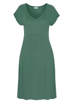 Beachtime Strandjurk Met Stijlvolle Stippen -Dames Winkel beachtime jerseyjurk groen 10