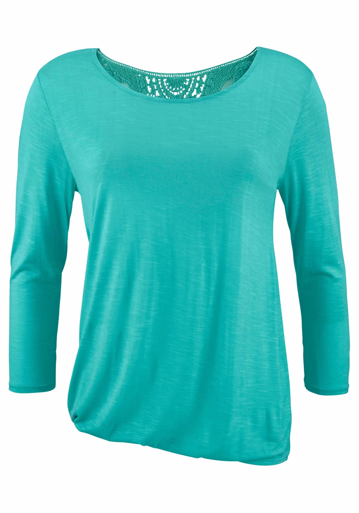 Beachtime Shirt Met 3/4-mouwen Met Leuk Kanten Detail Op De Rug (Set Van 2) 3 Beachtime Shirt Met 3/4-mouwen Met Leuk Kanten Detail Op De Rug (Set Van 2) - Image 3