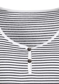 Beachtime Shirt Met Lange Mouwen Zachte Ribkwaliteit (Set Van 2) -Dames Winkel beachtime shirt met lange mouwen zachte ribkwaliteit set van 2 blauw 5