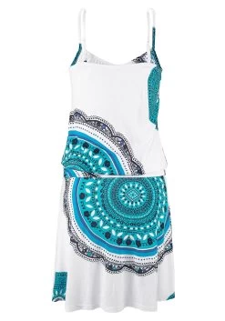 Beachtime Strandjurk Met All-over Print -Dames Winkel beachtime strandjurk met all over print multicolor 6