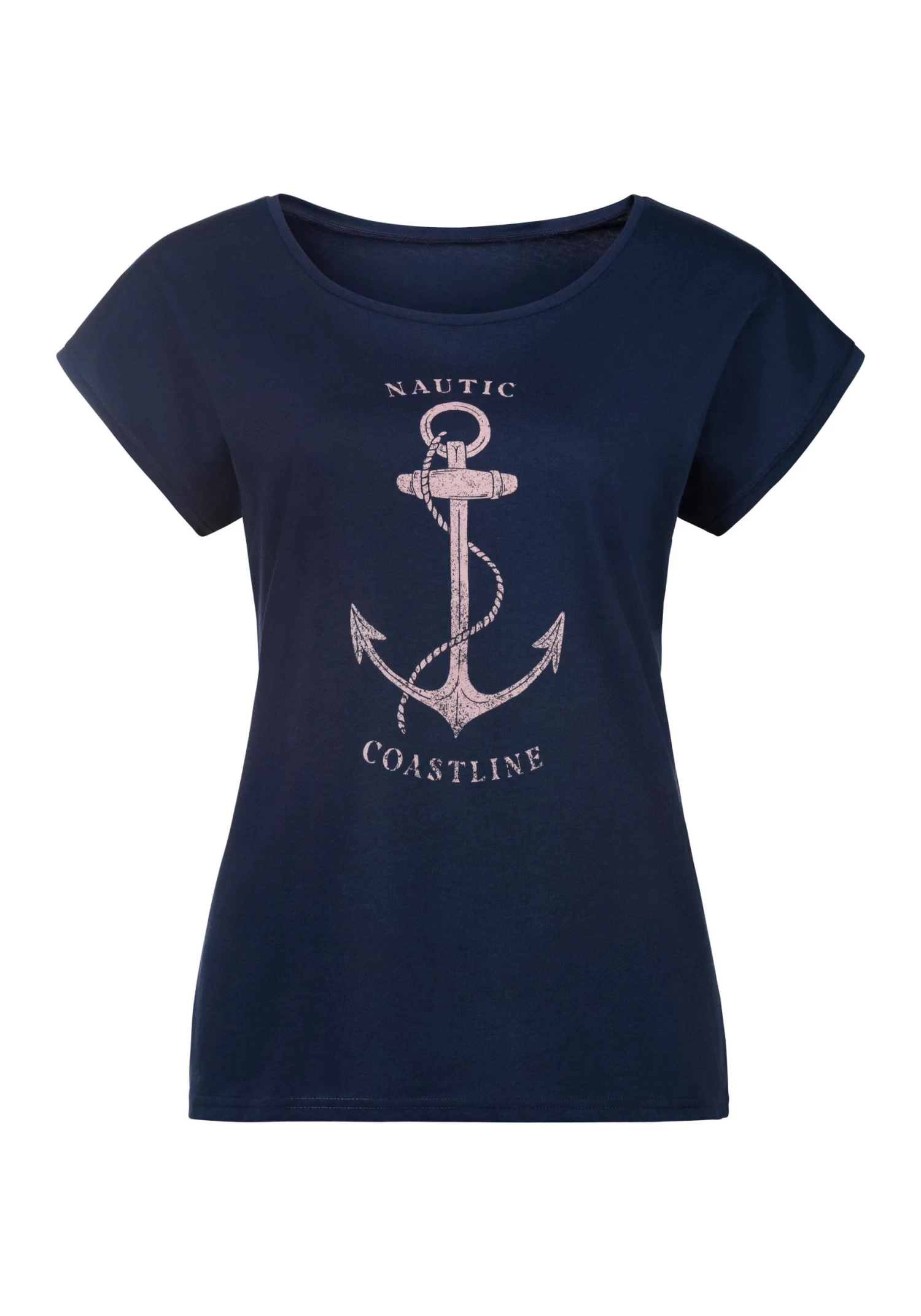 Beachtime T-shirt Met Maritieme Print Voor (Set Van 2) 4 Beachtime T-shirt Met Maritieme Print Voor (Set Van 2) - Image 4
