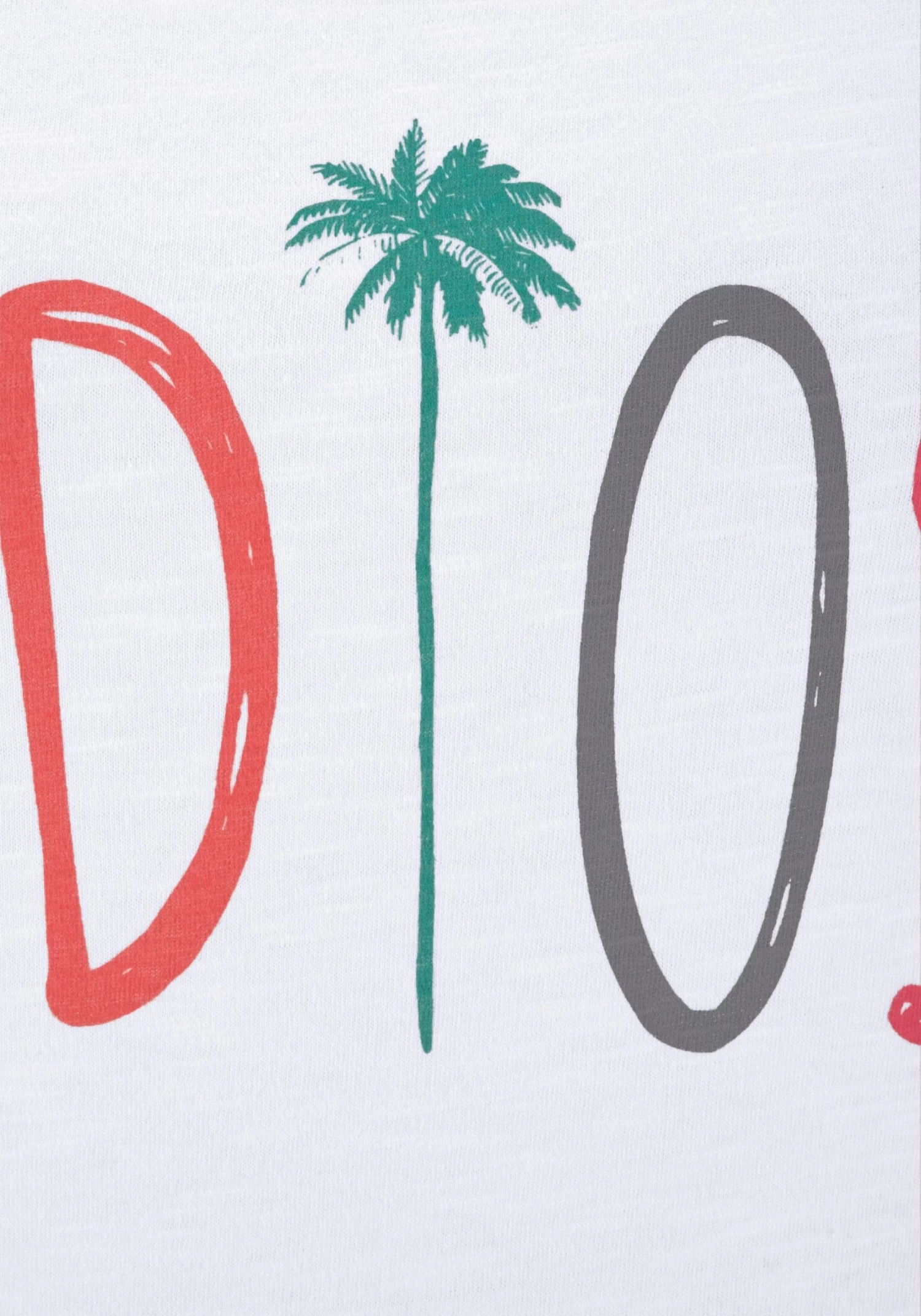 Beachtime T-shirt Met Modieuze Gezegden Frontprint "adios" 3 Beachtime T-shirt Met Modieuze Gezegden Frontprint "adios" - Image 3