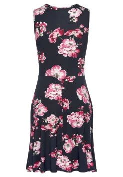 Beachtime Zomerjurk Met Bloemenprint -Dames Winkel beachtime zomerjurk met bloemenprint blauw 2