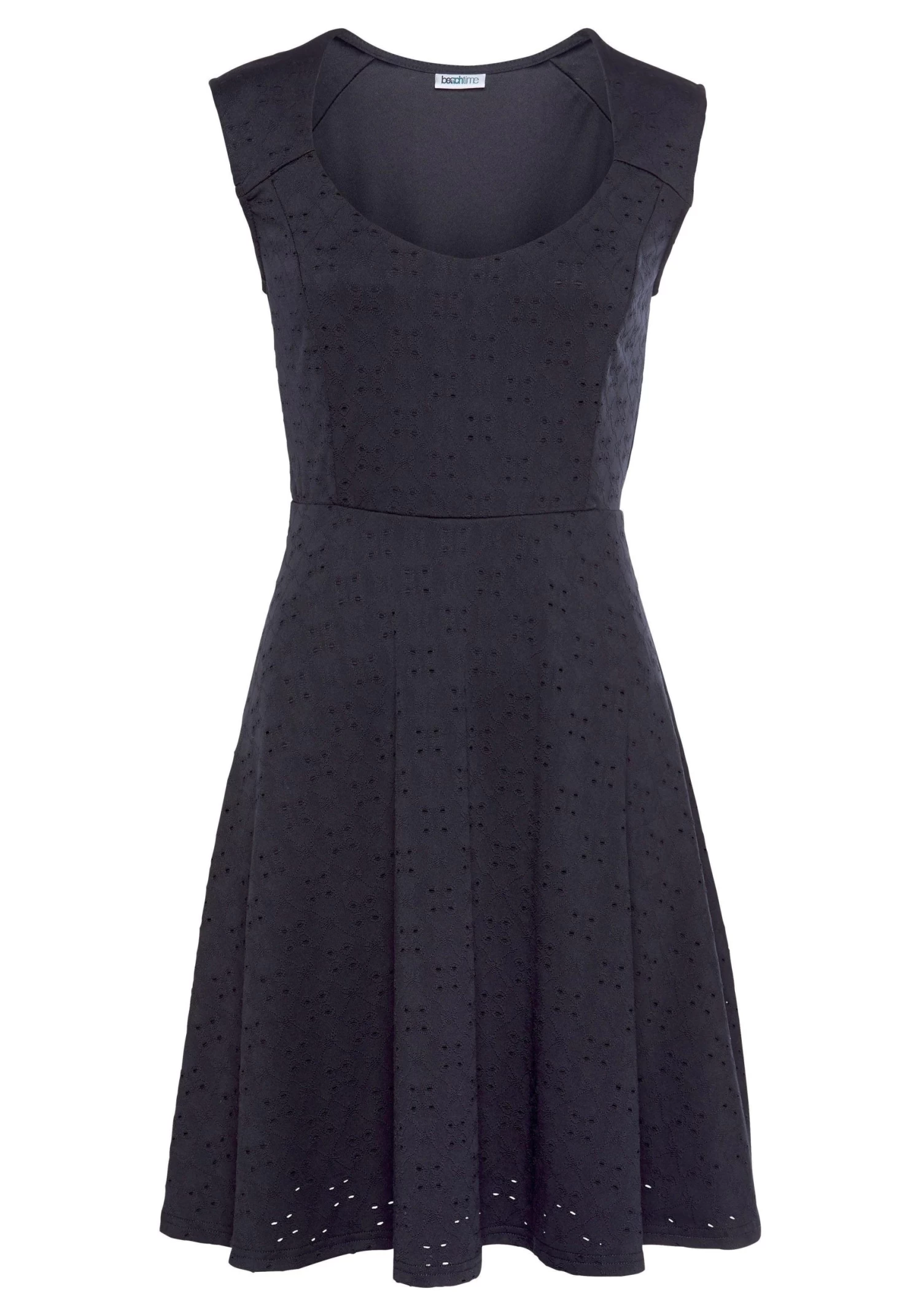 Beachtime Zomerjurk Met Broderie Anglaise 2 Beachtime Zomerjurk Met Broderie Anglaise - Image 2