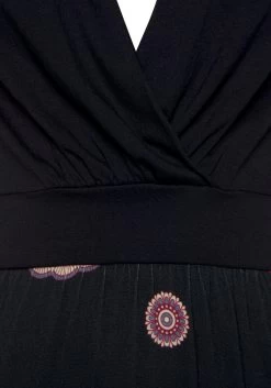 Beachtime Zomerjurk Met Neklijn Aan De Achterkant -Dames Winkel beachtime zomerjurk met neklijn aan de achterkant zwart 9