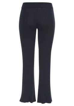 Bench. Loungebroek Met Iets Uitlopende Pijpen -Dames Winkel bench loungebroek met iets uitlopende pijpen blauw 5