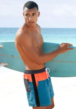 Zwemshort Marc Met Geplaatste Strepen -Dames Winkel bench zwemshort davis in colourblocking design multicolor 5