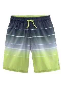 Arena Zwemshort Fundamentals Boy -Dames Winkel bench zwemshort sunset kids met verloop grijs 5