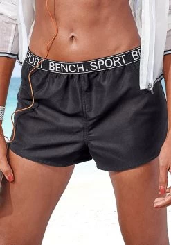 Roxy Zwemshort ROXY WAVE 2 INCH BS -Dames Winkel bench zwemshort yva met bench opschrift zwart 8