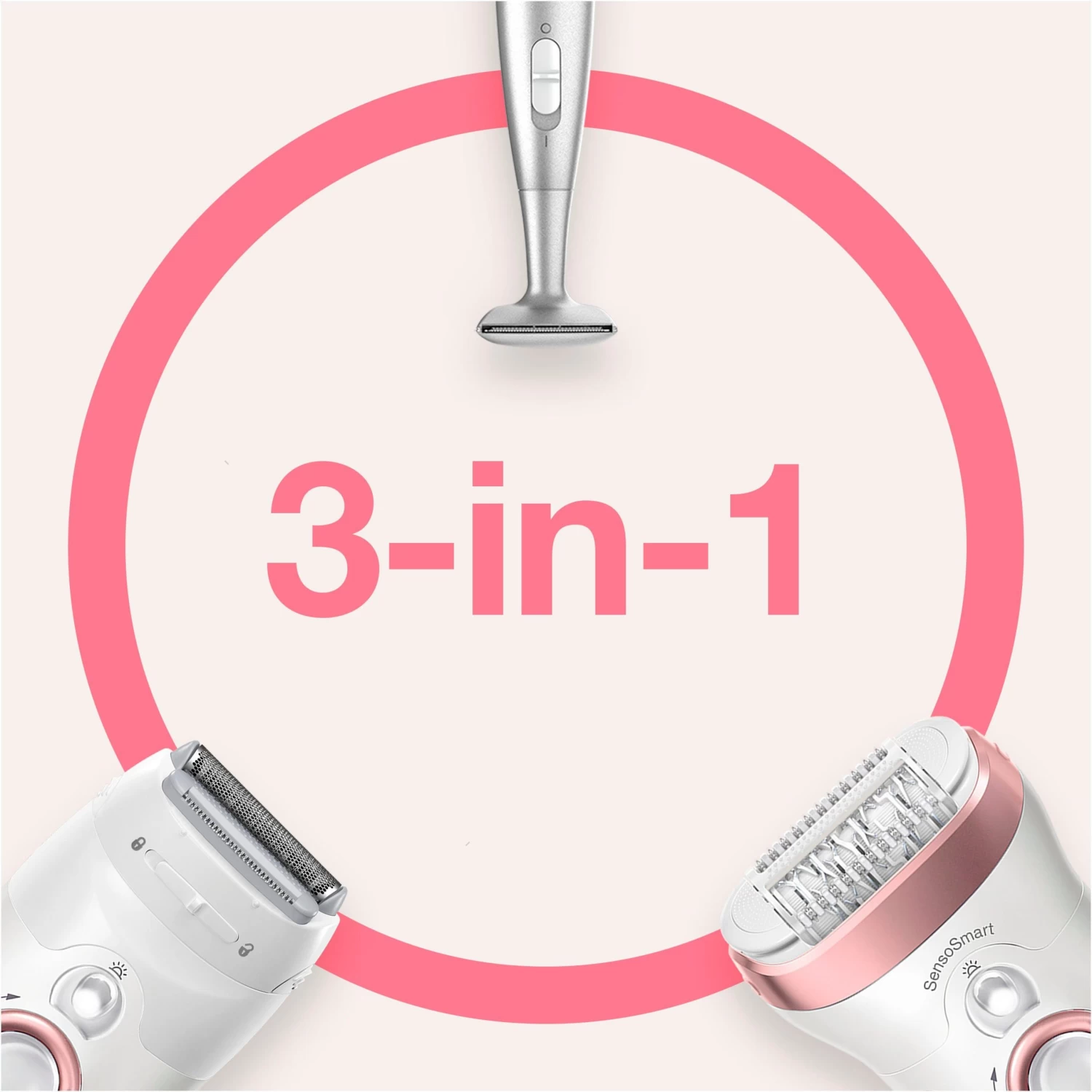 Braun Epilator Silk-épil 9 9-890 Voor Dames Voor Een Langdurige Ontharing 2 Braun Epilator Silk-épil 9 9-890 Voor Dames Voor Een Langdurige Ontharing - Image 2