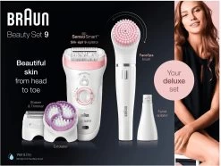Braun Epilator Silk-épil 9 9-975 6-in-1 Draadloze Wet&Dry Ontharing – Epilator, Scheerapparaat, Peeling, Reinigingskit Voor Gezicht En Lichaam -Dames Winkel braun epilator silk epil 9 9 975 6 in 1 draadloze wetdry ontharing epilator scheerapparaat peeling reinigingskit voor gezicht en lichaam roze 5