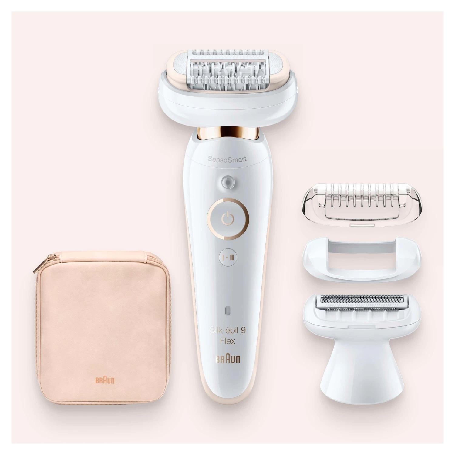 Braun Epilator Silk-épil Deluxe Beauty-Set 9-995 Deluxe 9-in-1 Draadloze Wet&dry Ontharing Voor Gezicht En Lichaam 18 Braun Epilator Silk-épil Deluxe Beauty-Set 9-995 Deluxe 9-in-1 Draadloze Wet&dry Ontharing Voor Gezicht En Lichaam - Afbeelding 18