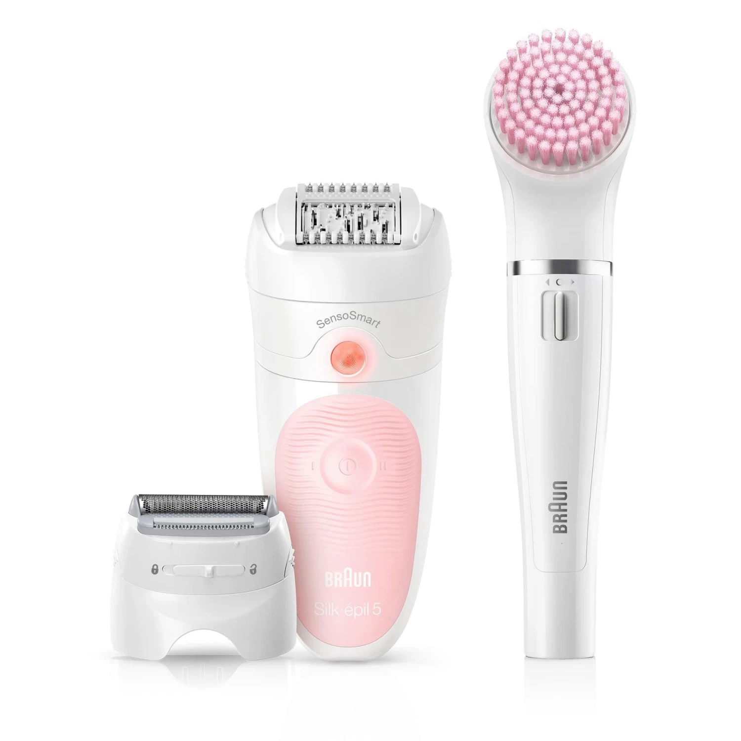 Braun Epilator Silk-épil Deluxe Beauty-Set 5-895 Draadloze Wet&Dry Ontharing 6-in-1 Epilator, Scheerapparaat, Reiniging & Peeling Voor Gezicht & Lichaam 3 Braun Epilator Silk-épil Deluxe Beauty-Set 5-895 Draadloze Wet&Dry Ontharing 6-in-1 Epilator, Scheerapparaat, Reiniging & Peeling Voor Gezicht & Lichaam - Image 3