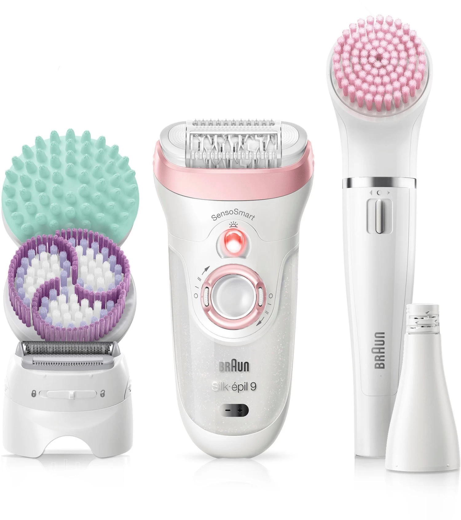 Braun Epilator Silk-épil Deluxe Beauty-Set 9-995 Deluxe 9-in-1 Draadloze Wet&dry Ontharing Voor Gezicht En Lichaam 2 Braun Epilator Silk-épil Deluxe Beauty-Set 9-995 Deluxe 9-in-1 Draadloze Wet&dry Ontharing Voor Gezicht En Lichaam - Afbeelding 2