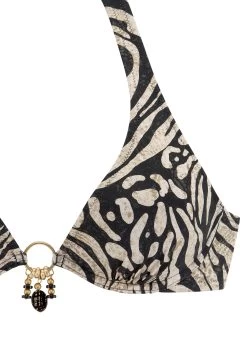 Bruno Banani Beugelbikini In Trendy Animal-print -Dames Winkel bruno banani beugelbikini in trendy animal print bruin 7