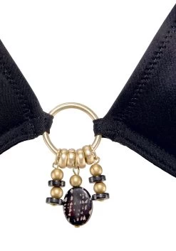 Bruno Banani Beugelbikini Met Goudkleurig/zwarte Accessoires -Dames Winkel bruno banani beugelbikini met goudkleurig zwarte accessoires zwart 3