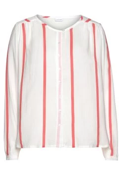 Buffalo Blouse Met Lange Mouwen Met Streepdessin 22 Buffalo Blouse Met Lange Mouwen Met Streepdessin -Dames Winkel buffalo blouse met lange mouwen met streepdessin wit 3