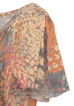 Buffalo Maxi-jurk Met Dierenprint -Dames Winkel buffalo maxi jurk met dierenprint multicolor 6