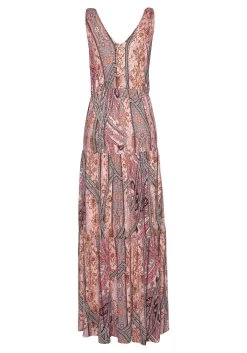 Buffalo Maxi-jurk Met Modieuze Volants -Dames Winkel buffalo maxi jurk met modieuze volants roze 5