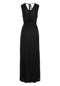 Buffalo Maxi-jurk Met Print Op Het Voorpand 22 Buffalo Maxi-jurk Met Print Op Het Voorpand -Dames Winkel buffalo maxi jurk met print op het voorpand zwart 4