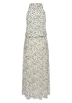 Buffalo Maxi-jurk Met Stippeltjesprint 21 Buffalo Maxi-jurk Met Stippeltjesprint -Dames Winkel buffalo maxi jurk met stippeltjesprint wit 7