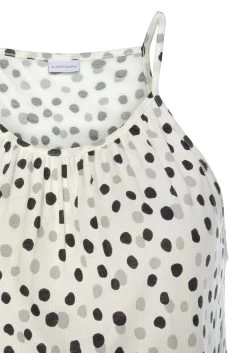 Buffalo Maxi-jurk Met Stippeltjesprint 22 Buffalo Maxi-jurk Met Stippeltjesprint -Dames Winkel buffalo maxi jurk met stippeltjesprint wit 8