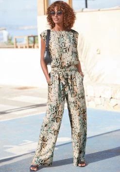 Buffalo Palazzobroek (Met Een Bindceintuur) -Dames Winkel buffalo palazzobroek met een bindceintuur 10