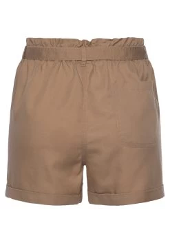 Buffalo Short In Paperbag-stijl (Met Een Bindceintuur) 23 Buffalo Short In Paperbag-stijl (Met Een Bindceintuur) -Dames Winkel buffalo short in paperbag stijl met een bindceintuur beige 3