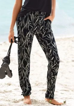 Nature By PRIMETTA Zonnebril -Dames Winkel buffalo strandbroek gemaakt van viscose multicolor