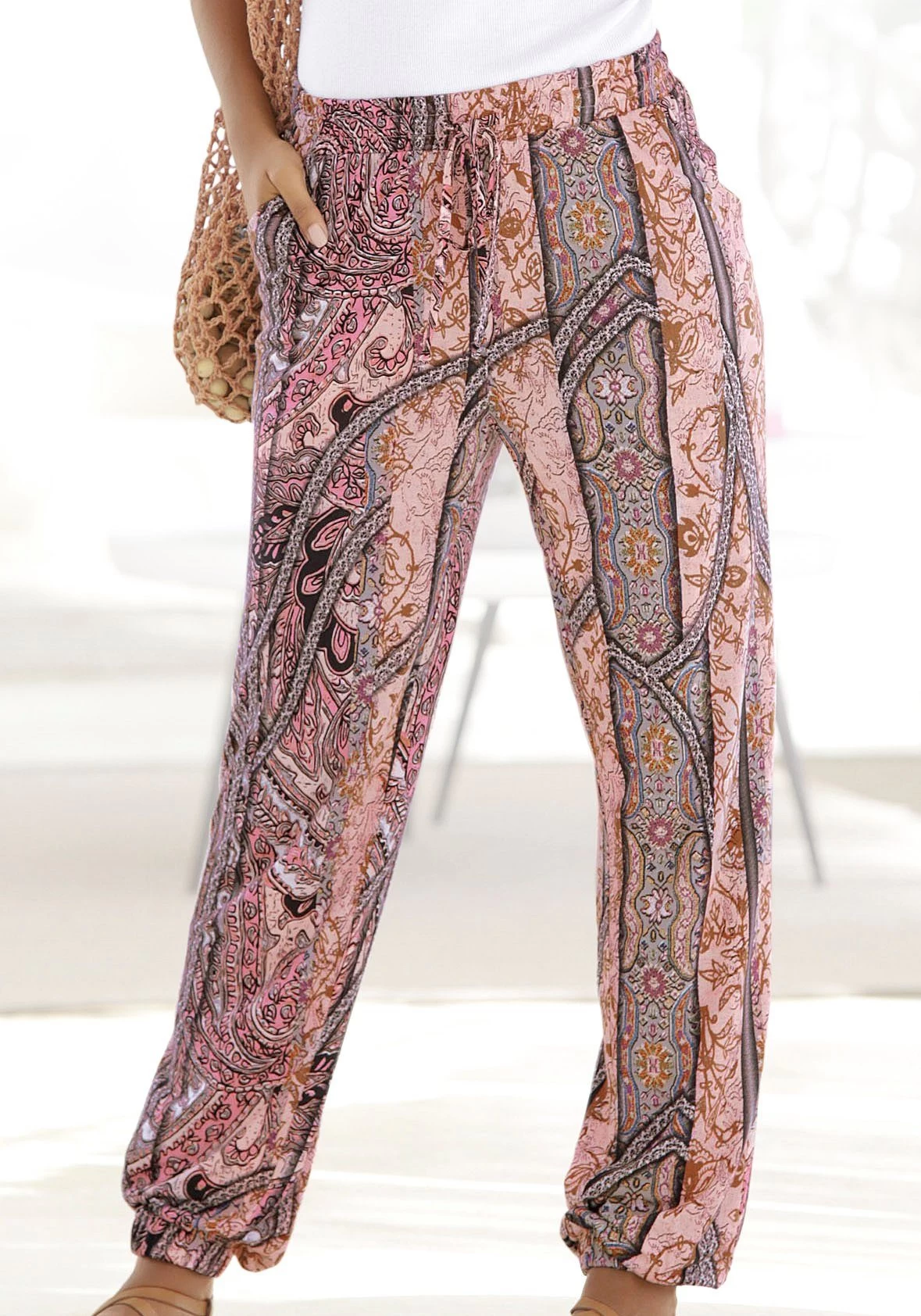 Buffalo Strandbroek Met Print All-over 1 Buffalo Strandbroek Met Print All-over