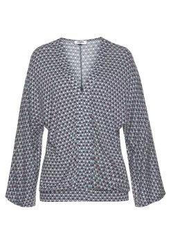 Dames Winkel -Dames Winkel buffalo strandshirt v hals blauw 1