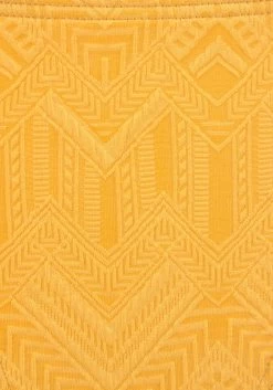 Buffalo Triangelbikini Met Modieuze Structuur -Dames Winkel buffalo triangelbikini met modieuze structuur geel 10