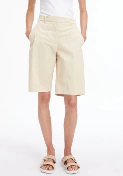 Beachtime Lang Shirt Met Franjes -Dames Winkel calvin klein short beige 2