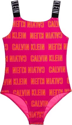 Bench. Bustierbikini Met Geometrische Gedessineerde Inzetten 17 Bench. Bustierbikini Met Geometrische Gedessineerde Inzetten -Dames Winkel calvin klein swimwear badpak swimsuit print roze 4