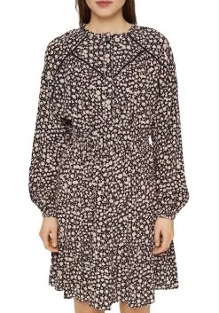 Buffalo Strandtop Met Inzet Bovenaan -Dames Winkel edc by esprit jerseyjurk met trapsgewijs verwerkte volants roze 1