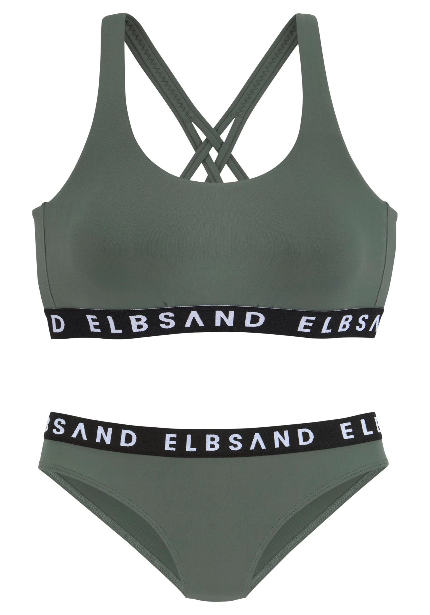 Elbsand Bustierbikini Met Contrastkleurige Opschriften 2 Elbsand Bustierbikini Met Contrastkleurige Opschriften - Image 2