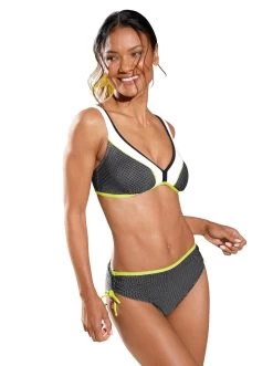 Buffalo Gedessineerde Jurk Met Ethno Print -Dames Winkel feel good balconette bikini 1 stuk zwart 3