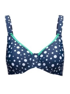 AJC Short -Dames Winkel feel good bikinitop met beugels blauw 2