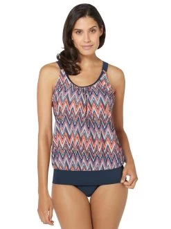 H.I.S Beugeltankini Met Mooi Bloemdessin -Dames Winkel feel good tankinitop blauw 45