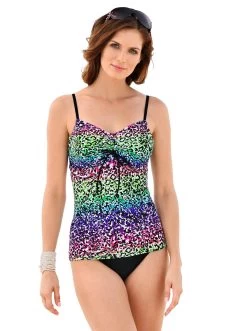 H.I.S Beugeltankini Met Mooi Bloemdessin -Dames Winkel feel good tankinitop zwart 34