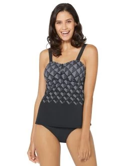 Feel Good Tankinitop -Dames Winkel feel good tankinitop zwart 4