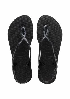 Havaianas Sandalen Luna Met Fijne Riempjes In Vlecht-look -Dames Winkel havaianas sandalen luna met fijne riempjes in vlecht look zwart 10