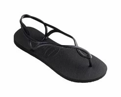 Havaianas Sandalen Luna Met Fijne Riempjes In Vlecht-look