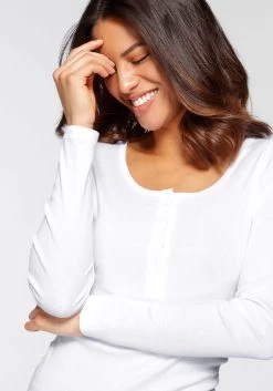 H.I.S Shirt Met Lange Mouwen Met Knoopsluiting Voor (2-delig, Set Van 2 - Set Van 2) 21 H.I.S Shirt Met Lange Mouwen Met Knoopsluiting Voor (2-delig, Set Van 2 - Set Van 2) -Dames Winkel his shirt met lange mouwen met knoopsluiting voor 2 delig set van 2 set van 2 wit 6