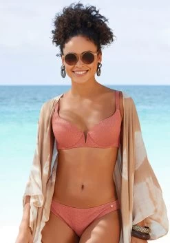 Base Level Short -Dames Winkel jette joop beugelbikini met vulling rood 1